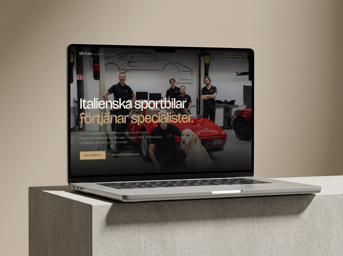 EB Auto — Bilverkstad & Motorsport